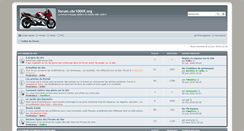 Desktop Screenshot of forum.cbr1000f.org